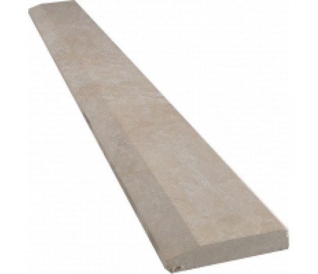 Durango Cream Baja Travertine Threshold 4"x36"x3/4" Single Hollywood Bevel
