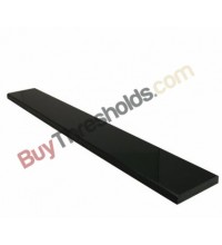 Black Absolute Granite Threshold Polished 5"x36"x3/4" - Standard Bevel