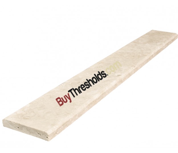 Durango Cream Baja Travertine Threshold 6"x36"x3/4" Standard Bevel